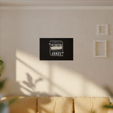 REACH FOR SOMETHING WHITE GOLD CANVAS ART