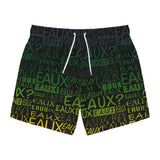 EAUX - MARDI GRAS SWIM TRUNKS