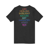 MEANING OF PRIDE UNISEX V-NECK T-SHIRTS