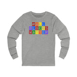 ALLBLOCKSMATTER_Multi UNISEX LONG SLEEVE TSHIRT