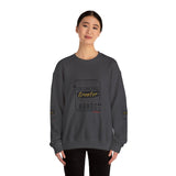 REACH FOR SOMETHING BLACK GOLD UNISEX SWEATSHIRTS
