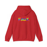 EAUX  RAINBOW UNISEX HOODIE