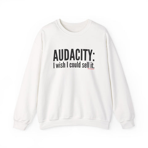 Audacity_Black UNISEX SWEATSHIRT
