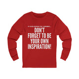 INSPIRATION UNISEX LONGSLEEVE T-SHIRT