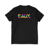 EAUX RAINBOW UNISEX V-NECK T-SHIRTS