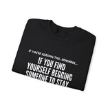 HELP THEM PACK UNISEX SWEATSHIRT