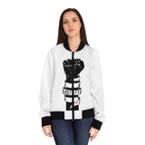RESIST FIST AOP WOMEN'S BOOMBER JACKET