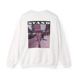 STAND - WHITE UNISEX SWEAT SHIRT