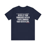 DIMINISHED FAITH UNISEX SHORT SLEEVE T-SHIRT