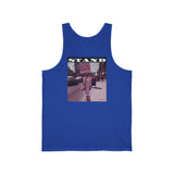STAND - WHITE UNISEX TANK TOP