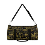 EAUX - GOLD DUFFEL BAG