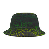 EAUX - MARDI GRAS AOP BUCKET HAT