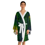 EAUX - BLACK ON MARDI GRAS KIMONO