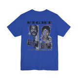 FIGHT - WHITE UNISEX SHORT SLEEVE T-SHIRT