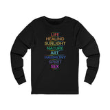 MEANING OF PRIDE UNISEX LONGSLEEVE T-SHIRTS
