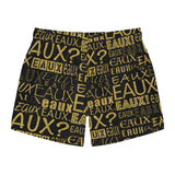 EAUX - GOLD SWIM TRUNKS