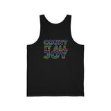COUNT IT ALL JOY UNISEX TANK TOP