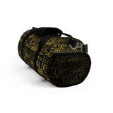 EAUX - GOLD DUFFEL BAG