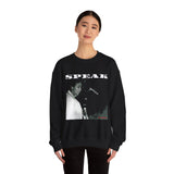 SPEAK - WHITE UNISEX SWEAT SHIRT