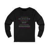 BLACK QUEER RAINBOW UNISEX LONGSLEEVE T-SHIRTS