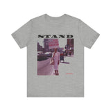 STAND - BLACK UNISEX SHORT SLEEVE T-SHIRT