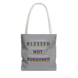 BLACK WOMAN RAINBOW TOTE BAG