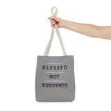 BLACK WOMAN RAINBOW TOTE BAG