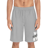 V EAUX IV - WHITE W/ BLACK EAUX BOARD SHORTS