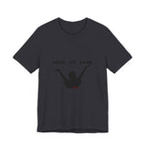 LOOK AT GAWD WHITE UNISEX SHORT SLEEVE