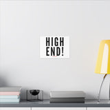 HIGH END BLACK CANVAS ART