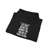 LIFE TRULY BEGINS UNISEX HOODIE