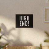HIGH END WHITE CANVAS ART