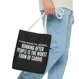 Funny Quote Tote Bag - Perfect for Gym Lovers, Fitness Gifts, Shopping, Casual Use, Inspirational Quotes