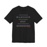 BLACK MAN RAINBOW UNISEX SHORTSLEEVE T-SHIRTS