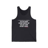 GROWTH AND CHANGE UNISEX TANK TOP