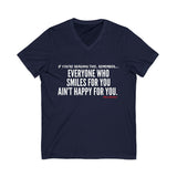 SMILES FOR YOU UNISEX V-NECK T-SHIRT