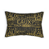 EAUX - GOLD LUMBAR PILLOW