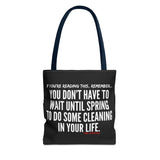 SPRING CLEANING TOTE BAG
