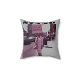 STAND - BLACK THROW PILLOW