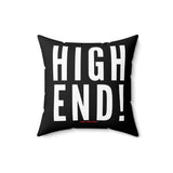 HIGH END WHITE THROW PILLOW