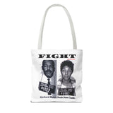 FIGHT - WHITE TOTE BAG