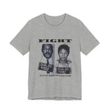 FIGHT - WHITE UNISEX SHORT SLEEVE T-SHIRT