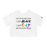 Just So We’re Clear Crop Top