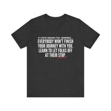 LET FOLKS OFF UNISEX SHORT SLEEVE T-SHIRT
