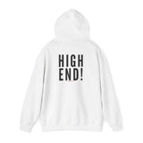 HIGH END BLACK UNISEX HOODIE