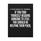HELP THEM PACK CANVAS ART