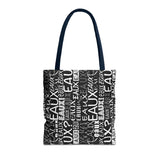 EAUX WHITE TOTE BAG