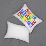 ALLBLOCKSMATTER_Multi LUMBAR PILLOW