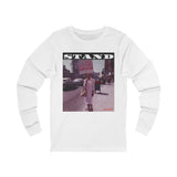 STAND - WHITE UNISEX LONG SLEEVE T-SHIRT