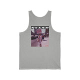 STAND - WHITE UNISEX TANK TOP